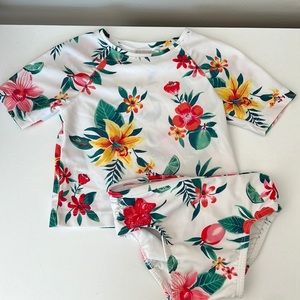 Old Navy Short Sleeve Swimsuit